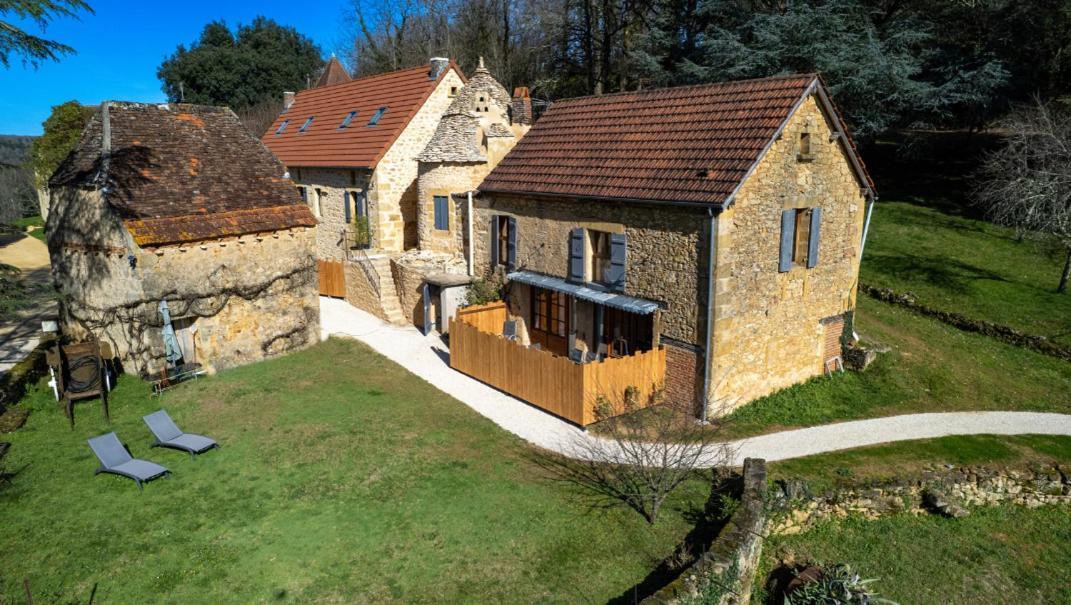 Domaine De La Source Villa Castels Exteriör bild
