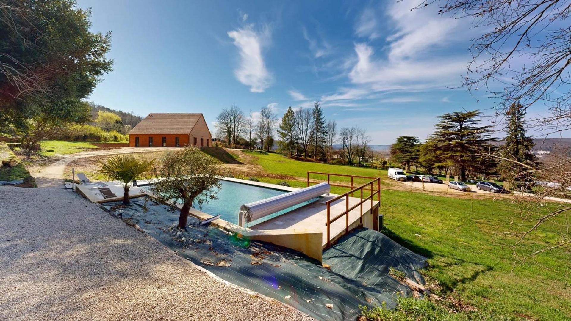 Domaine De La Source Villa Castels Exteriör bild